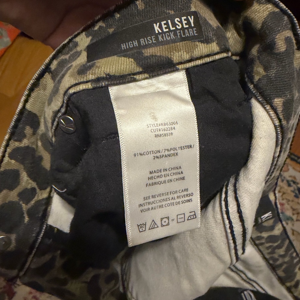 Kut leopard Kelsey jeans - Picture 2 of 2